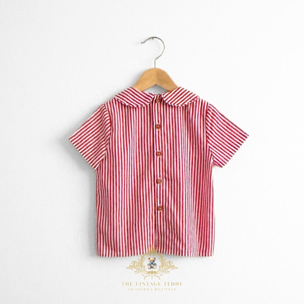 NWT Handsome Boys Dress Shirt & Shorts 2 Piece Outfit Celebration Wear Suit 9M - Picture 4 of 5